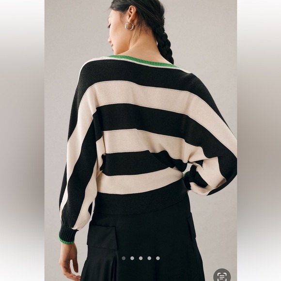 Anthropologie Maeve Slouchy Boatneck Sweater, gently worn - Picture 2 of 9